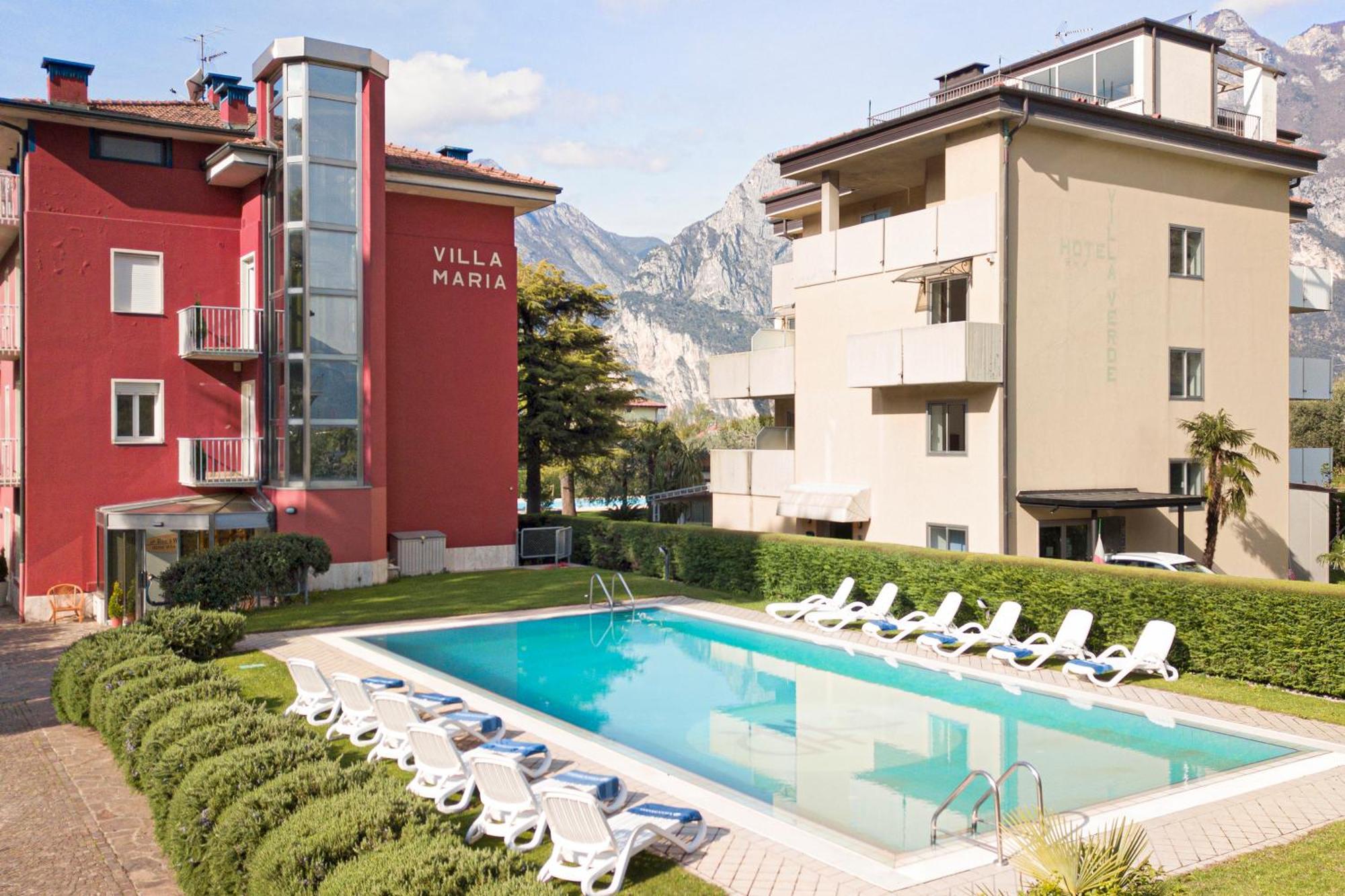 Bike & Wind Hotel Villa Maria Torbole Sul Garda Zewnętrze zdjęcie